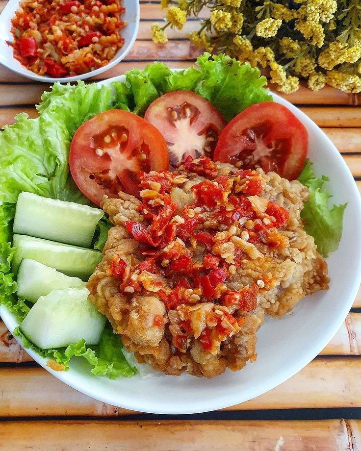 Ayam geprek sambal